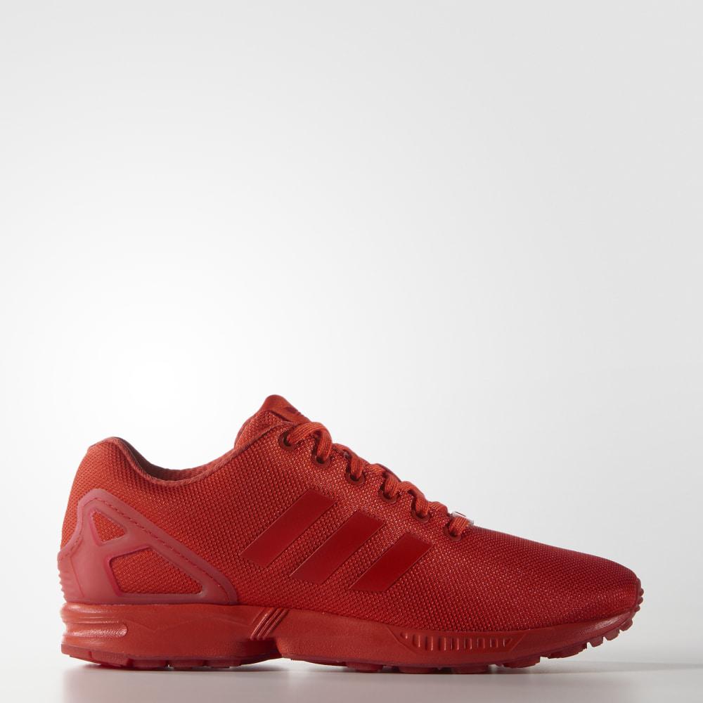 Adidas Men's ZX Flux Originals Shoes Red/Red Ireland AQ3098